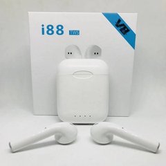 Беспроводные Bluetooth наушники i88 TWS белые 16072 фото