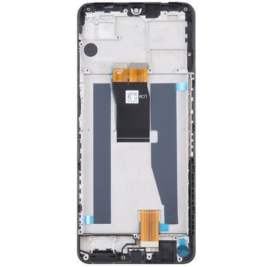 Дисплей для ZTE Blade V50 Vita с рамкой черный 30954 фото