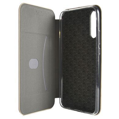 Чехол-книжка Premium Case под кожу Xiaomi Mi 9SE (2019) золотой 14144 фото