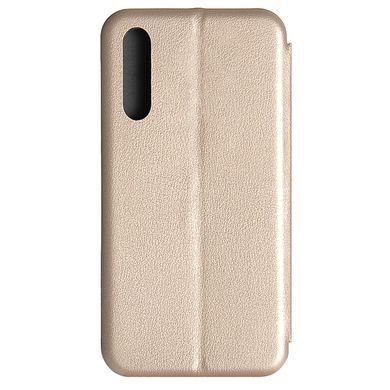 Чехол-книжка Premium Case под кожу Xiaomi Mi 9SE (2019) золотой 14144 фото