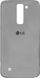 Задняя крышка для LG K350E K8, K350N серебристая 11957 фото