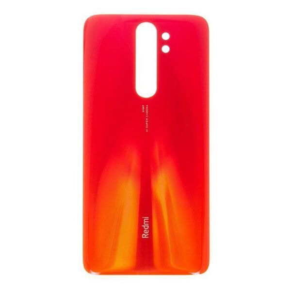Задняя крышка для Xiaomi Redmi Note 8 Pro оранжевая 12234 фото