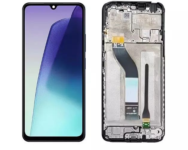 Дисплей для Xiaomi Redmi 14C, Redmi A3 Pro, Poco C75 с рамкой черный, версия HKC 29692 фото