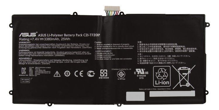 Аккумулятор Asus C21-TF201P для Asus Eee Pad TF201 05536 фото