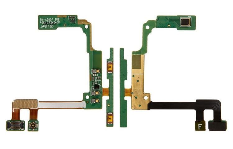 Шлейф для Samsung A300F Galaxy A3, A300FU, A300H с кнопками регулировки громкости 05350 фото