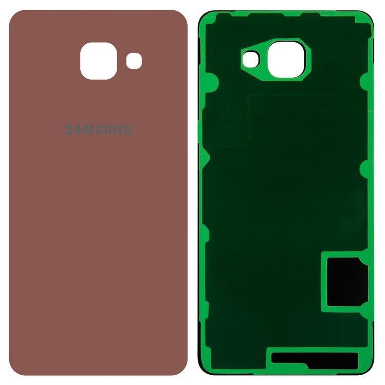 Задняя крышка для Samsung A710F Galaxy A7 (2016) розовая 06213 фото