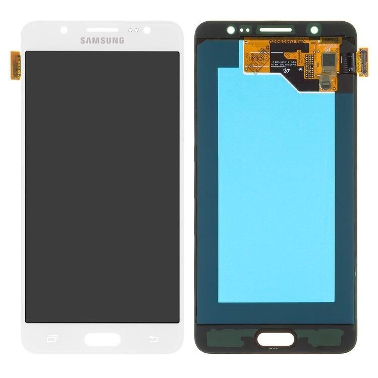 Дисплей для Samsung J510 Galaxy J5 (2016), J510F, J510FN белый OLED 15828 фото
