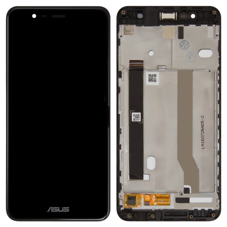 Дисплей для Asus ZenFone 3 Max (ZC520TL) X008D с рамкой черный 07447 фото