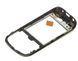 Сенсор (тачскрин) Nokia Asha 202, Asha 203 и рамкой (золотистый) черный 01552 фото 2