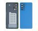 Задняя крышка для Samsung A525F Galaxy A52, A526, A528 синяя, Awesome Blue, Оригинал Китай, со стеклом камеры 24232 фото