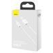 Кабель Baseus Superior Series Fast Charging Lightning 2.4A (1m) (CALYS-A02) белый 24188 фото 1