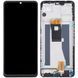 Дисплей для ZTE Blade V50 Vita с рамкой черный 30954 фото 1