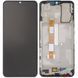 Дисплей для Vivo Y76 5G V2124, Y74s V2009A, Y76s V2156A с рамкой черный Оригинал Китай 30498 фото
