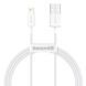 Кабель Baseus Superior Series Fast Charging Lightning 2.4A (1m) (CALYS-A02) белый 24188 фото 2