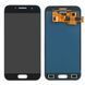 Дисплей для Samsung A320F Galaxy A3 (2017) чорний OLED 17618 фото 1