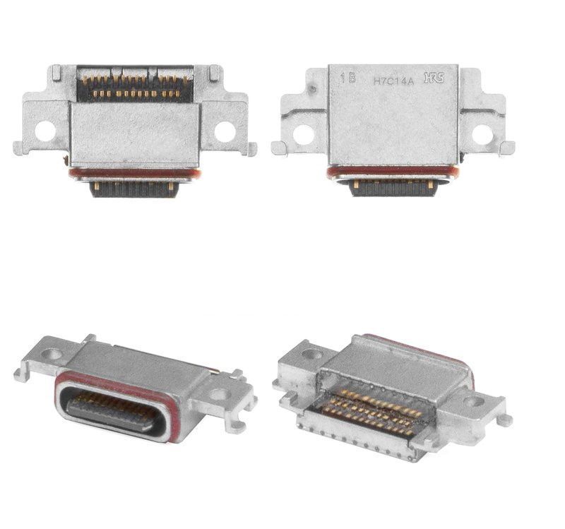 Розьєм зарядки (коннектор) Samsung A530F Galaxy A8 (2018), A605, A730 USB тип-C Оригінал Китай 29295 фото