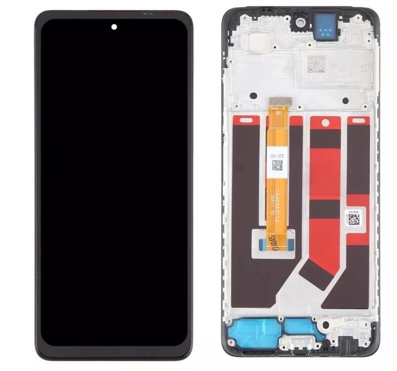 Дисплей для Oppo A58 4G CPH2577 с рамкой черный 29543 фото
