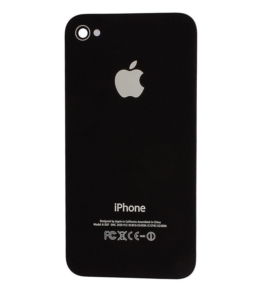 Задняя крышка для Apple iPhone 4S черная Оригинал Китай 05823 фото