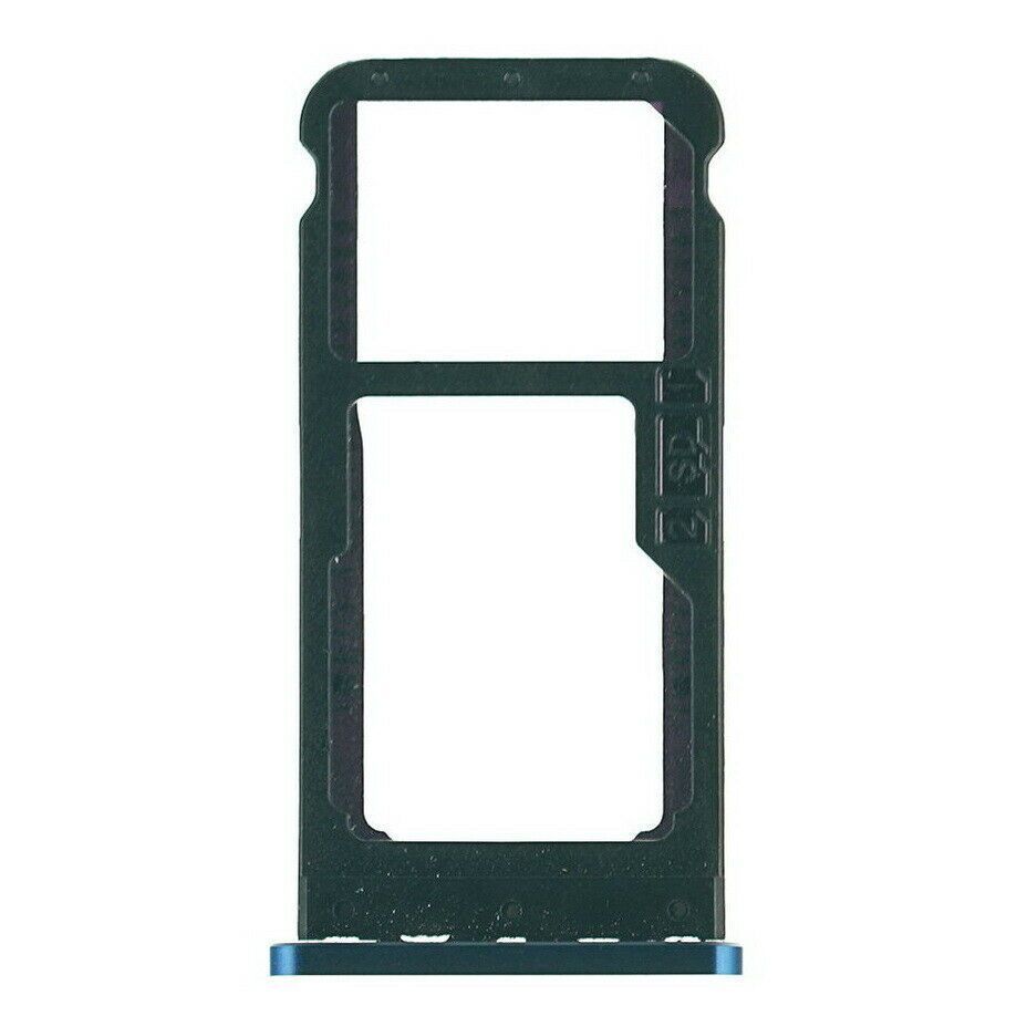 Держатель Sim-карты и карты памяти Nokia 6.1 Dual Sim синий, на две Sim-карты 18519 фото