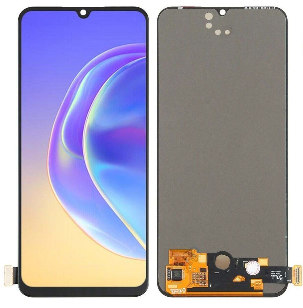 Дисплей для Vivo V21E, V23E, Y73 v2061, v2059 черный, без поддержки сканера пальца 26066 фото