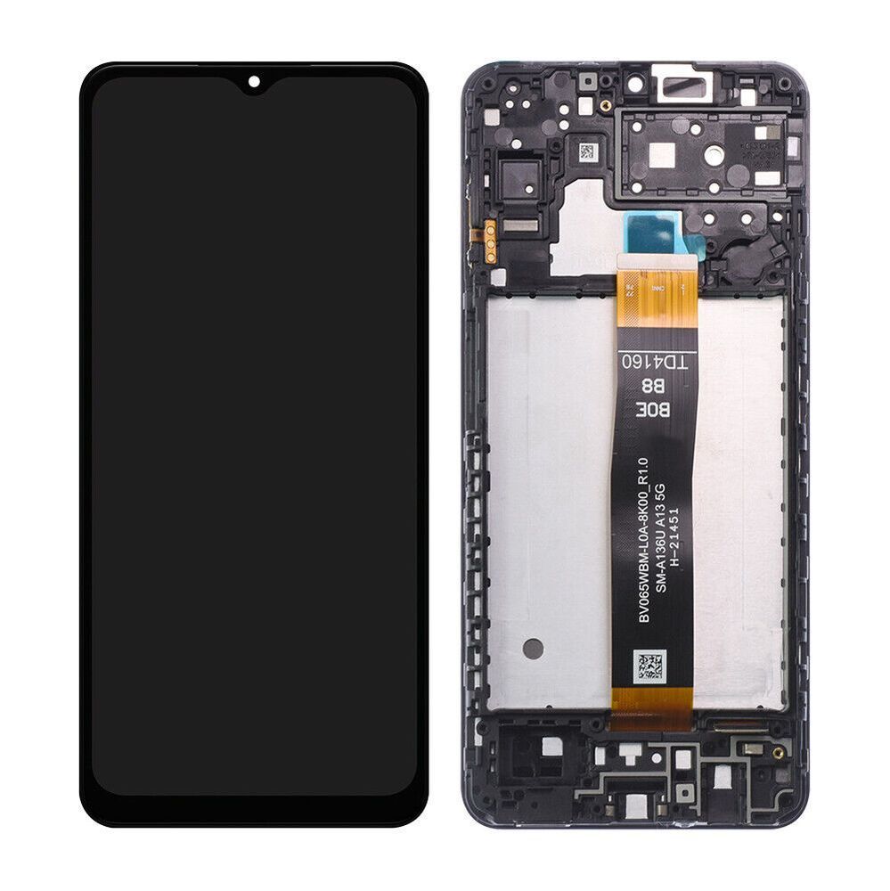 Дисплей для Samsung A136 Galaxy A13 2022 с рамкой черный 29142 фото