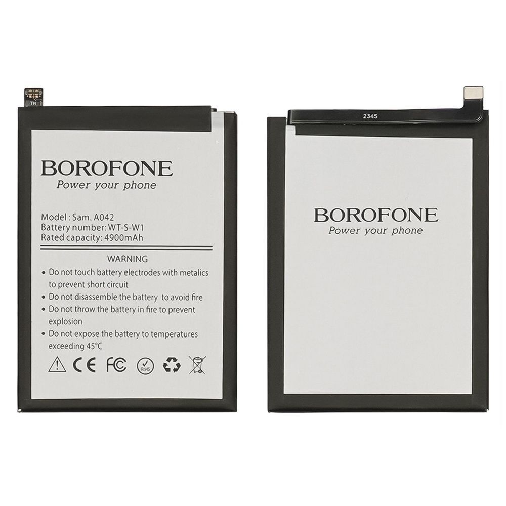 Аккумулятор Borofone WT-S-W1 для Samsung A045 Galaxy A04 2022, A042 Galaxy A04E 2022 4900mAh 33323 фото