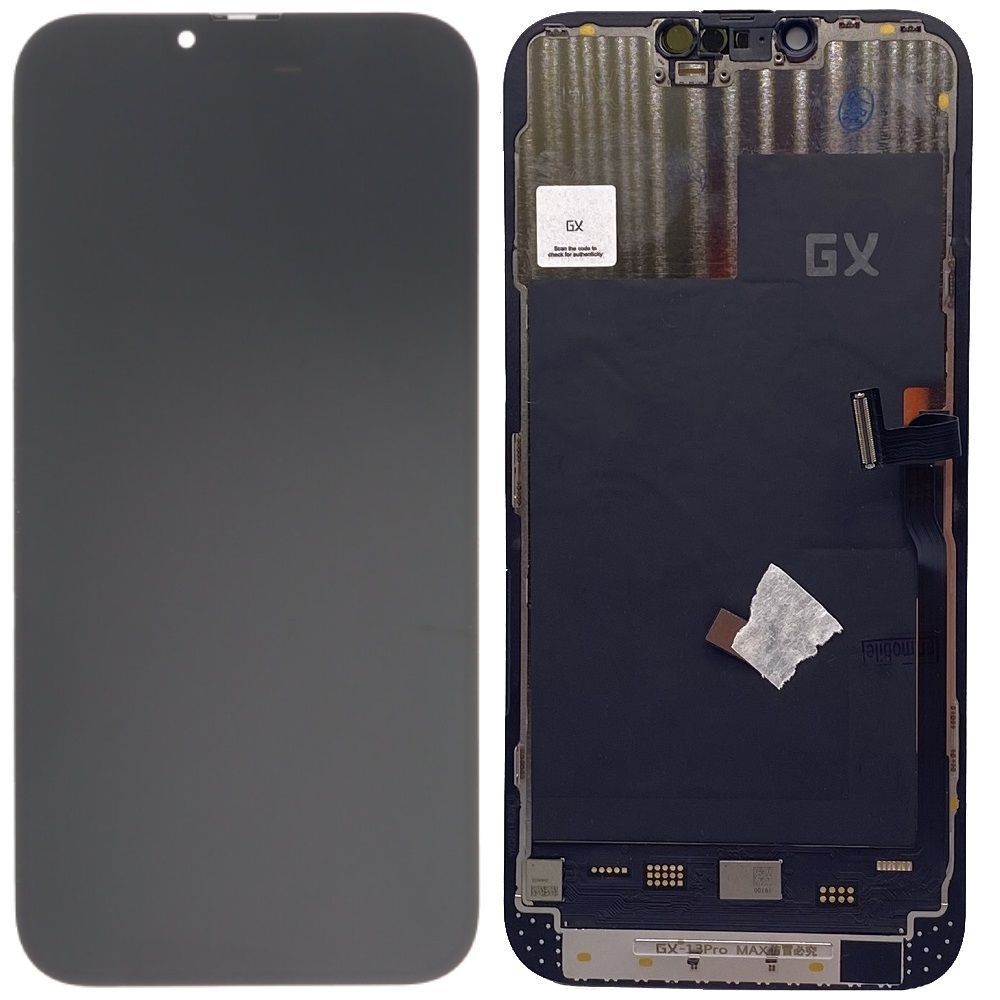 Дисплей для Apple iPhone 13 Pro Max черный OLED, OEM Hard, GX Хайкопия 31050 фото