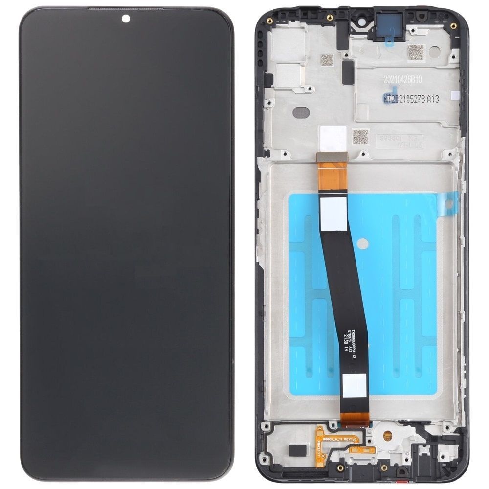 Дисплей для Samsung A226 Galaxy A22 2021 5G с рамкой черный Оригинал Китай 30275 фото