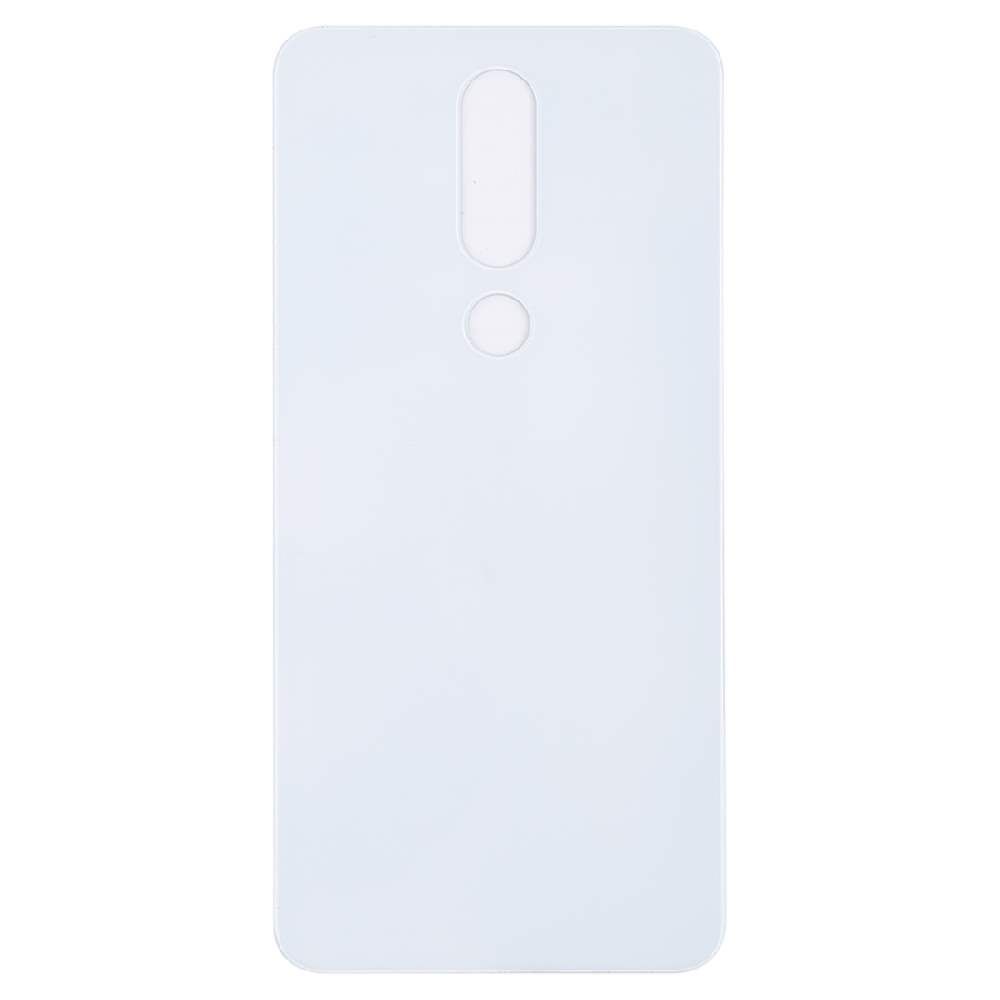 Задняя кришка для Nokia 5.1 Plus TA-1102, TA-1105, TA-1108, TA-1112, TA-1120, X5 2018 TA-1109 белая 17750 фото
