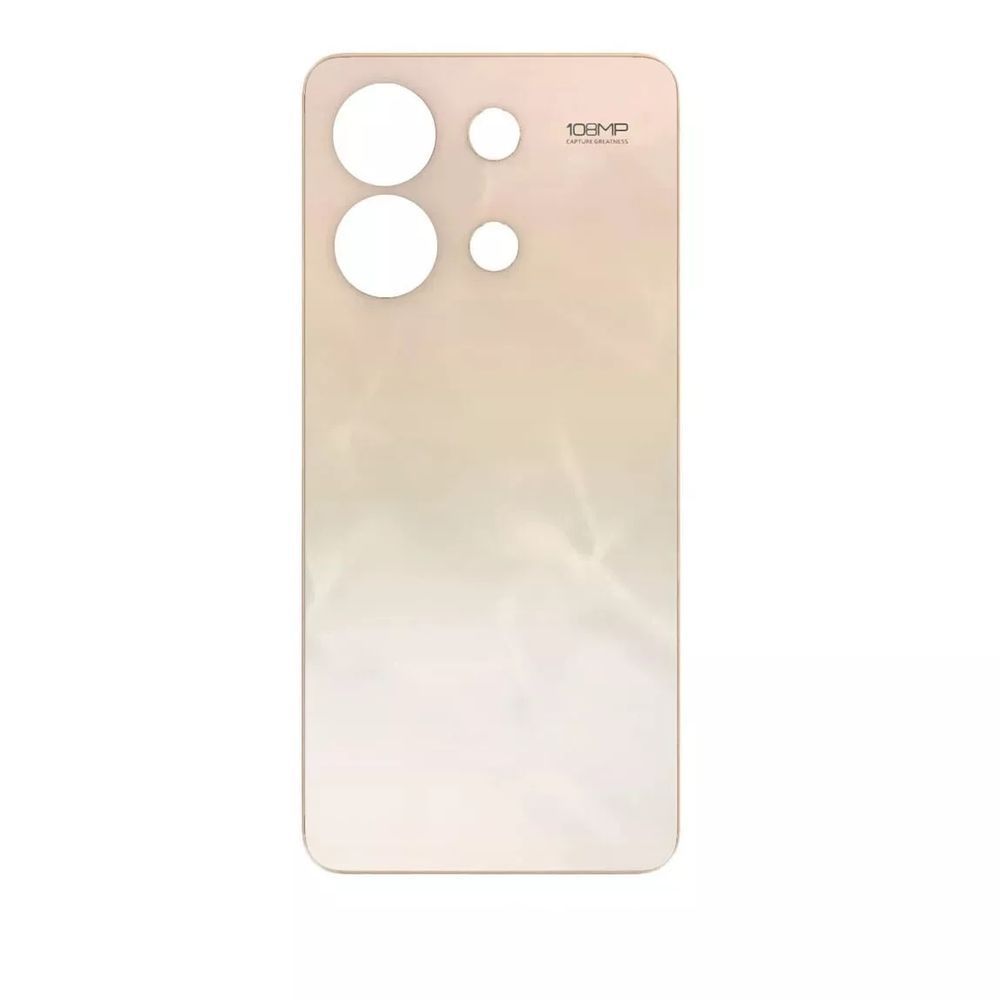 Задня кришка для Xiaomi Redmi Note 13 4G 23129RAA4G, 23124RA7EO золотиста 29481 фото