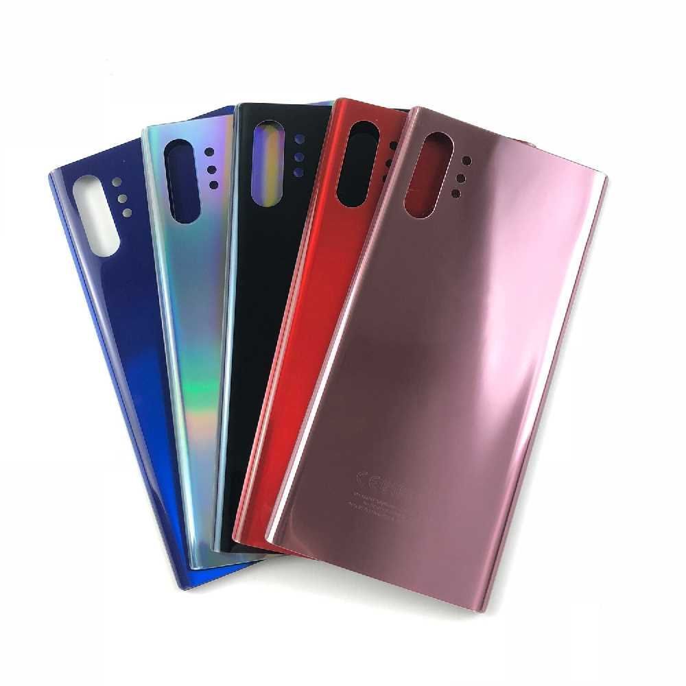 Задняя крышка для Samsung N975F Galaxy Note 10 Plus серебристая Aura Glow 19464 фото