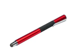 Стилус емкостный, высокоточный, Jot Pro, двусторонний, алюминиевый, красный 23586 фото