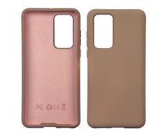 Чехол Full Nano Silicone Case для Huawei P40 ANA-NX9 песочно-розовый 26100 фото