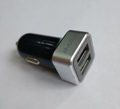 Автомобильное зарядное устройство iMAX Car Charger 2 usb (2,4 A) (IM-CA0786) черный 07048 фото