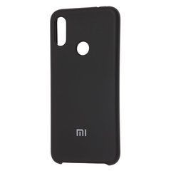 Чехол силиконовый Silicone Case для Xiaomi Redmi 7 (2019) Black 14290 фото