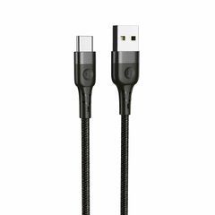 Кабель Jellico A4 Type-C 1m 3A Black 24124 фото