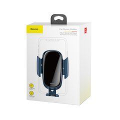 Автотримач Baseus Smart Car Mount Cell Phone (SUGENT-ZN03) синій 20301 фото