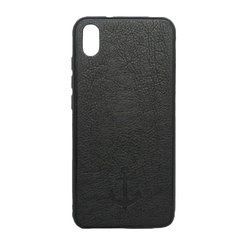 Чехол Magnet Xiaomi Redmi 7A под кожу черный 16542 фото