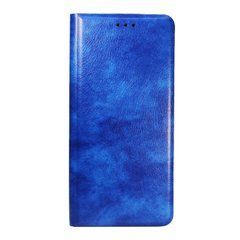Чехол-книжка Premium Leather Case NEW Samsung A037F A03s под кожу синий 25052 фото