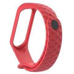 Ремешок Xiaomi для Mi Band 3, Mi Band 4 Fluted Красный 14090 фото