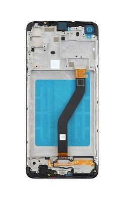 Дисплей для Samsung A215F Galaxy A21 с рамкой черный OLED 27444 фото