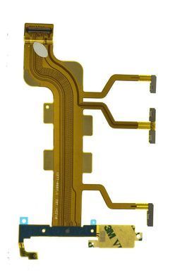 Шлейф для Sony D5303 Xperia T2 Ultra, D5306, D5322 з кнопкою включення, кнопками регулировки громкости, кнопкой камери, микрофоном 09385 фото