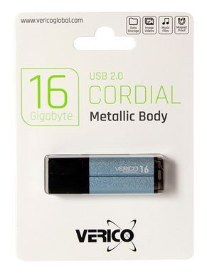 Флеш память Verico USB 16Gb Cordial синий 13966 фото