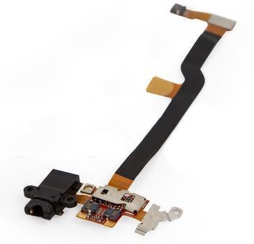 Шлейф для Huawei Ascend D2 з розьємом навушників 03546 фото