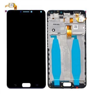 Дисплей для Asus ZenFone 4 Max (ZC554KL), 4 Max Pro, 4 Max Plus с рамкой черный 22517 фото