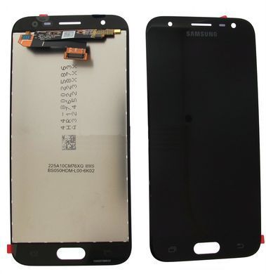 Дисплей для Samsung J330 Galaxy J3 2017 чорний (GH96-10969A) Оригінал 07319 фото