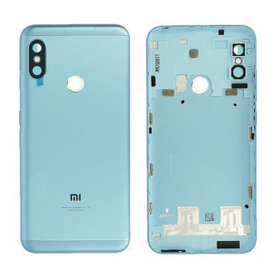 Задня кришка для Xiaomi Mi A2 Lite, Redmi 6 Pro синя 12910 фото
