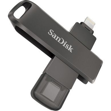 Флеш пам'ять SanDisk USB 3.1 iXpand Luxe 128Gb Type-C - Lightning (SDIX70N-128G-GN6NE) 29026 фото