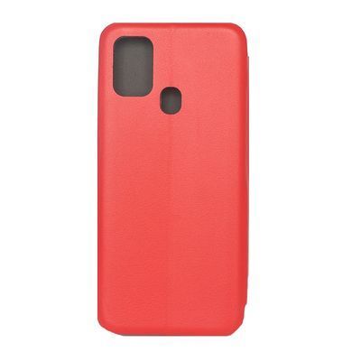 Чехол-книжка Premium Case под кожу Oppo A53 (2020) красный 21861 фото