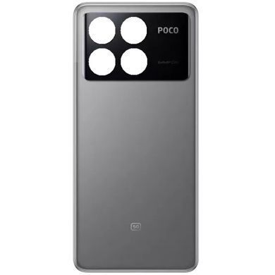 Задня кришка для Xiaomi Poco X6 Pro 2311DRK48G, 2311DRK48I сіра Оригінал Китай 32471 фото
